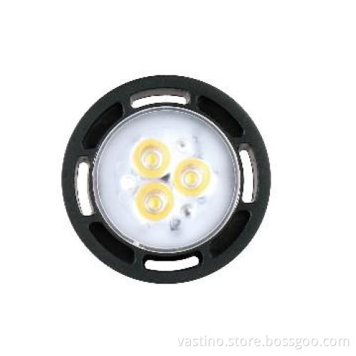 Retrofit plastic 12v led spotlight mr16 base